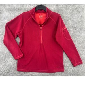 Cabelas Fleece 1/2 Zip Pullover Size L Hiking Utility Gorpcore Athleisure